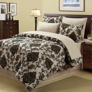 Viola 8-piece Bed in a Bag with Sheet Set