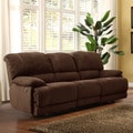 Torrey Coffee Polyester Reclining Sofa