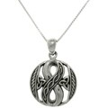 Carolina Glamour Collection Sterling Silver Celtic Infinity Necklace