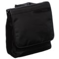 Johnston & Murphy 46-15521 Dividends Black Nylon Notebook Messenger Bag