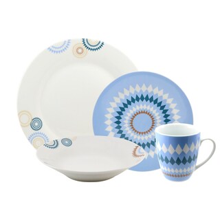 10 Strawberry Street 'Diamonte' 16-piece Dinnerware Set