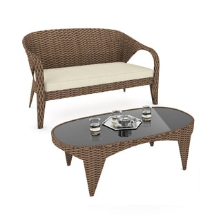 Sonax Harrison Patio Sofa and Table