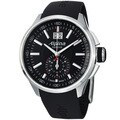 Alpina Men's 'Racing' Black Dial Black Rubber Strap Quartz Watch
