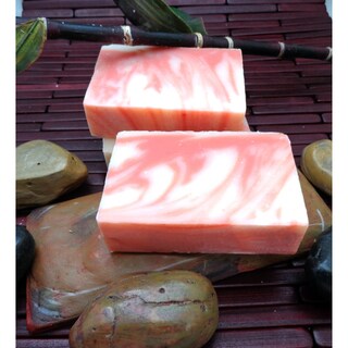 Candy Cane Handmade Soap by Karess Krafters (3 Pack)