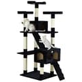 Go Pet Club 72-inch High Black Cat Tree