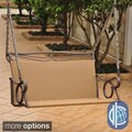 International Caravan Lisbon Resin Wicker Hanging Swing