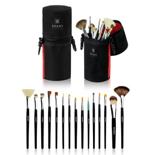 Shany Urban Gal 15-piece Vegan Makeup Brush Travel Kit