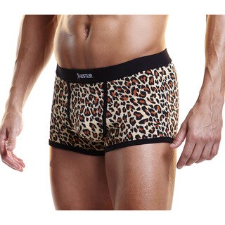 I-Image Knitted Microfiber Leopard Trunks (Set of 2)-Image