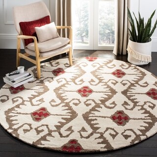 Safavieh Handmade Wyndham Ivory New Zealand Wool Rug
