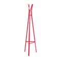 Brayden Pink/ Red Metal Hall Tree