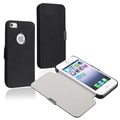 BasAcc Black Snap-on Leather Case for Apple iPhone 5