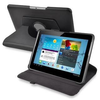 BasAcc Leather Swivel Case for Samsung Galaxy Tab 2 10.1 P5100/ P5110