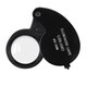 INSTEN 40X Magnifying Glass with LED Light Jewelry Loupe