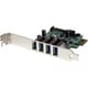 StarTech.com 4 Port PCI Express PCIe SuperSpeed USB 3.0 Controller Ca