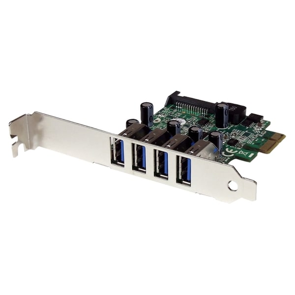 StarTech.com 4 Port PCI Express PCIe SuperSpeed USB 3.0 Controller Ca