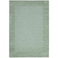 Hand-made Flat Woven Barclay Butera Azure Ripple Rug (5'6 x 7'5)