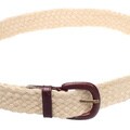 American Apparel Unisex Jute and Leather Belt