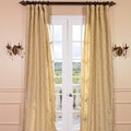 Marakesh Sand Faux Silk Curtain Panel