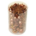Chocolate Brown 100-piece Christmas Ornament Kit