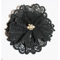Cuff Luv Black Lace Magnetic Brooch