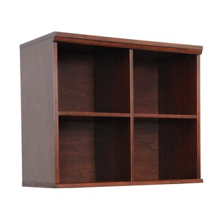 Integrity Direct Furniture Inc. 'Makena' Chestnut Grove Quad Modular Storage Shelf