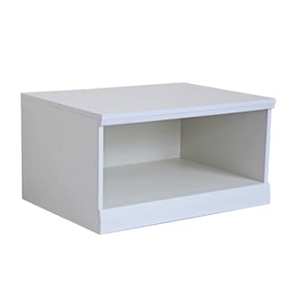 Integrity Direct Furniture Inc. 'Makena' White Open Modular Storage Base