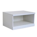 Integrity Direct Furniture Inc. 'Makena' White Open Modular Storage Base