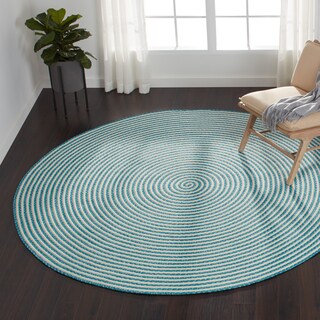 Buy Cheap Hand-braided Cromwell Indoor/Outdoor Rug (7'10 x 7'10)