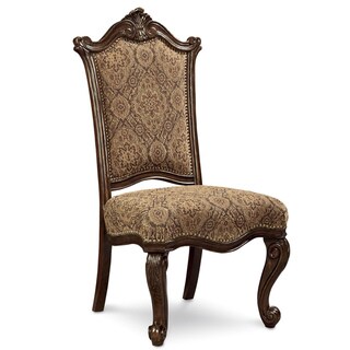 Grand European Upholstered Side Chair (Set of 2)