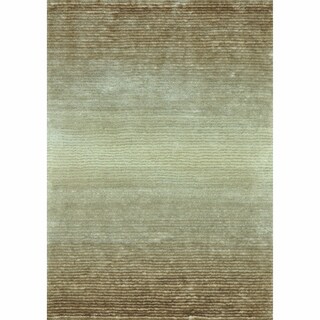 Hand-tufted Josephine Beige Rug (5' x 7'6)