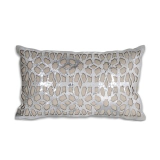 Chaunce Leather 12x20-inch Pillow