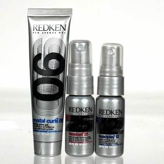 Redken Crystal Curls Headset and Headplay 3-piece Travel-size Set