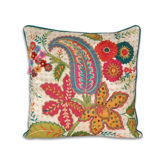 Marlo Lorenz Vandy Floral 18x18-inch Pillow