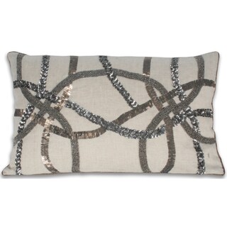 Marlo Lorenz Pruett Embroidered 16x16-inch Pillow