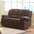 Arista Dark Olive Dual Recliner Loveseat