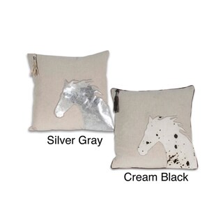 Collin Pony 16x16-inch Decorative Pillow