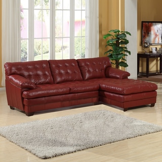 Red Sectional Sofa