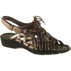 Women's Ara Liv 36080 Pewter Metallic Leather-Image