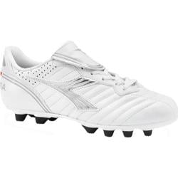 Women's Diadora Scudetto LT MD PU White/Silver/Black-Image