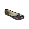 Women's Vecceli Italy BF-101 Brown Compressed Leather