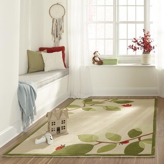 Momeni Lil Mo Modern Birdie Ivory Rug