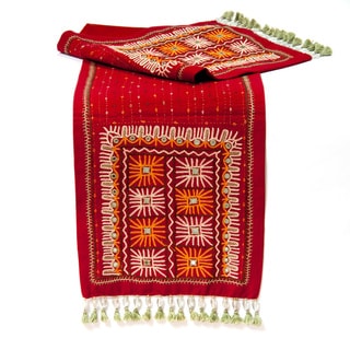 Hand-stitched Table Runner (India)