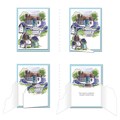 Art Impressions Try'folds Cling Rubber Stamp-Cottage TF