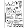 Technique Tuesday Clear Stamps 4"X6"-Jingle All The Way