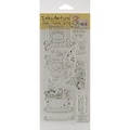 Honeypop Clear Stamp Set-Christmas Sleigh