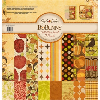 Apple Cider Collection Pack 12"X12"-18 Double-Sided Papers + Sticker Sheet