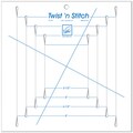Twist 'n Stitch Ruler-