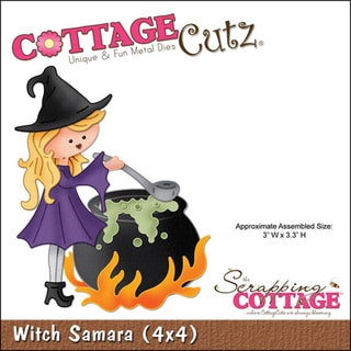 CottageCutz 'Witch Samara' 4x4-inch Die