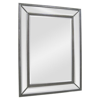Ren-Wil Silver Angle Beveled Mirror