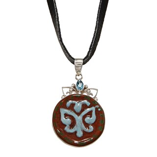 Sterling Silver Handcrafted Ancient Butterfly Necklace (Nepal)